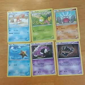 6 pack of Pokemon cards